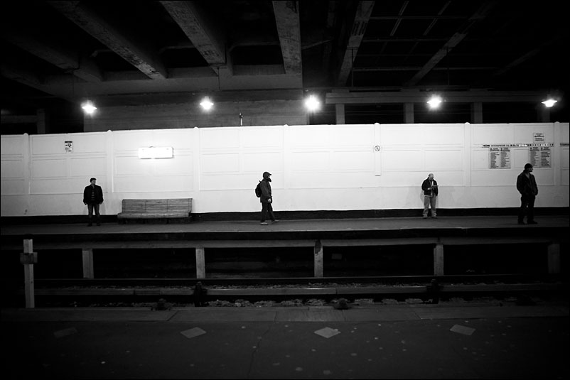 Метро. Станция Кутузовская. Москва. Февраль 2010 года