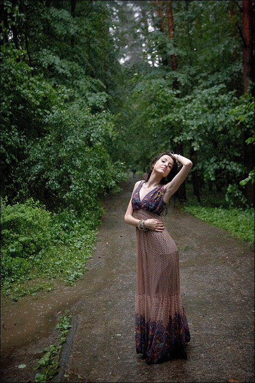Оксана. Битца. Июнь 2010 года