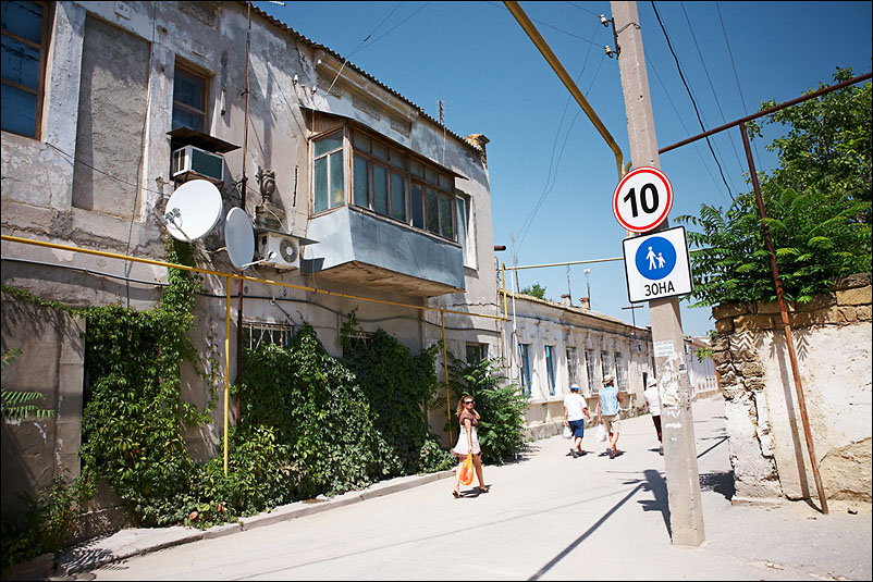 Евпатория. Июль 2010 года