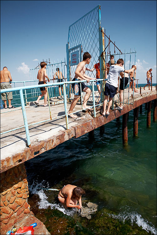 Евпатория. Июль 2010 года