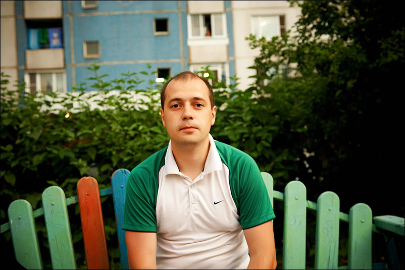 Во дворе. Июль 2010 года