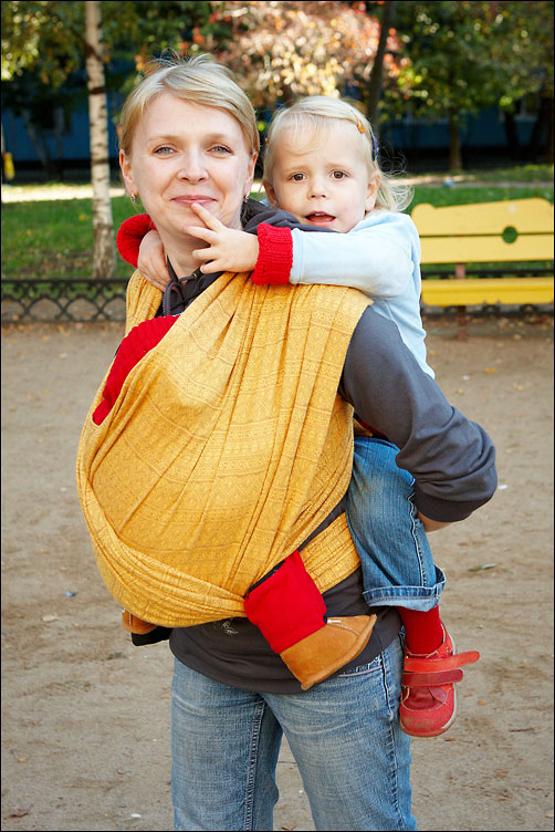 Дети и Оля. Октябрь 2010 года