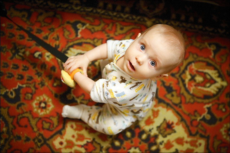 У родителей. Январь 2011 года