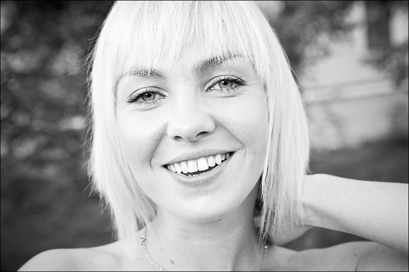 Лена. Портрет. Июль 2011 года.